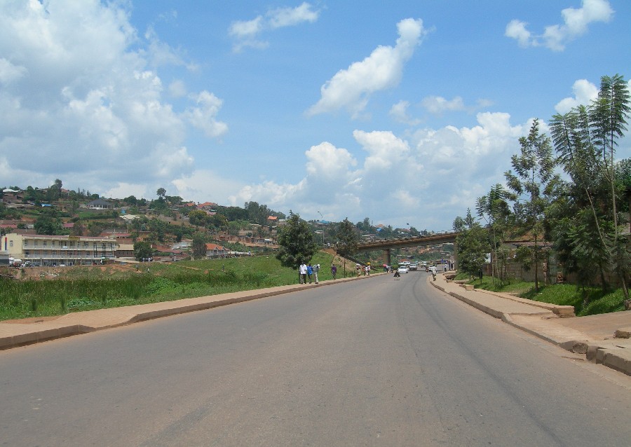 kigali Rwanda, Boulevard des camions