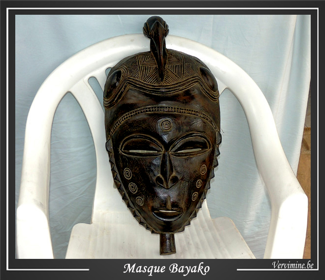 Masque Yako du Congo