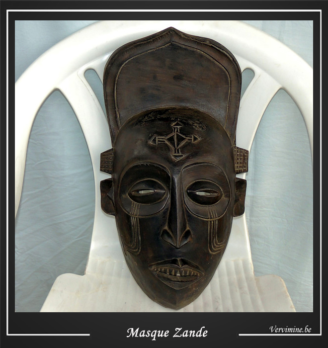 Masque Zande Congo